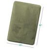 Hearth & Harbor Bathroom Rugs, Ultra Soft Velvet Memory Foam Bath Mats with PVC Backing - 3 of 4