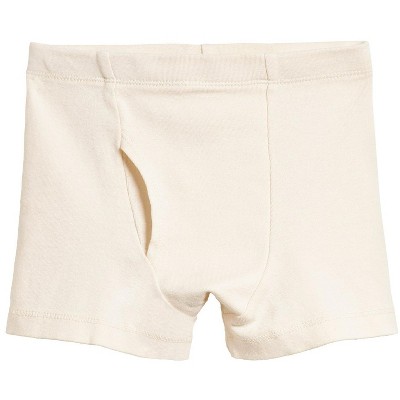 City Threads Usa-made Boys Organic Cotton Boxer Brief | Oatmeal - 14y ...