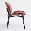 Sapphtopaz Modern Accent Chair, Shell Chair with Tripod, Comfortable Lounge Chair Single Side Chair for Living Room, Bedroom, Office - 2 of 4