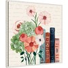 Amanti Art Books and Blooms I by Yvette St. Amant Framed Canvas Wall Art - 2 of 4