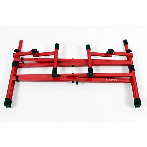 Gator 2-Tier X-Style Keyboard Stand - Nord Red Level 3  197881265977 - 1 of 4