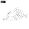 Unique Bargains Stainless Steel Semi-circular Strainers Corrosion-resistant Oil Drain Rack - 2 of 4