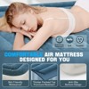 Itopfox Queen Air Mattress with Built-in Pump, Fast Inflation/Deflation, Foldable Blow Up Mattress with Storage Bag, Inflatable Bed for Home, Camping - 3 of 4