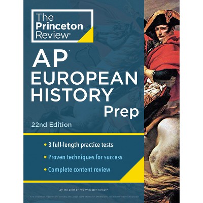 Princeton Review AP European History Prep, 22nd Edition - (College Test Preparation) by  The Princeton Review (Paperback)