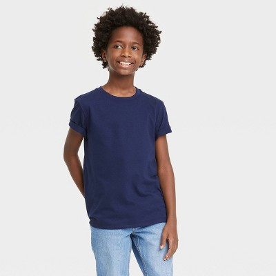 Kids' Adaptive 'shark' Short Sleeve Graphic T-shirt - Cat & Jack™ Ocean  Blue Xl : Target