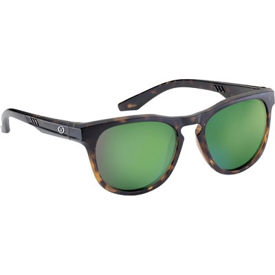 Flying Fisherman Double Header Polarized Sunglasses - Matte Tortoise/amber  : Target