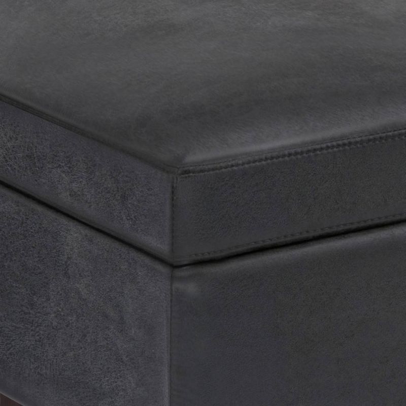 Small Ethan Rectangular Storage Ottoman and benches - WyndenHall, 4 of 11
