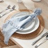 Plum & Post Jute Coil Round Placemats, Set of 8 - Natural - 4 of 4