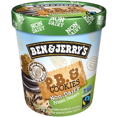 Ben & Jerry's Non-Dairy Ice Cream P.B. and Cookies Frozen Dessert - 16oz