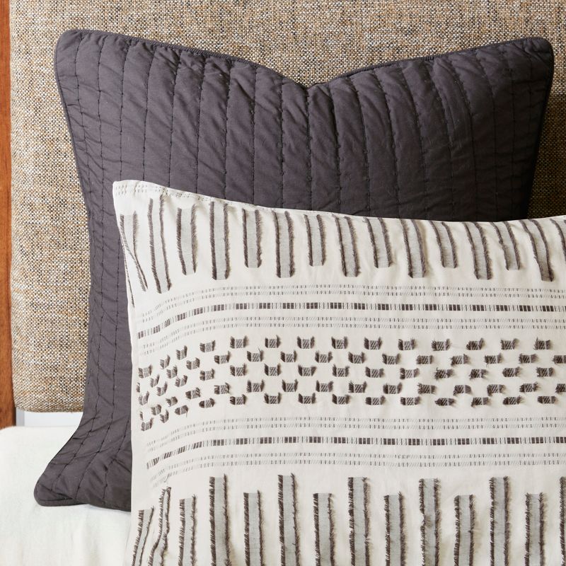 3pc Rhea Cotton Jacquard Mini Comforter & Sham Set , 6 of 11