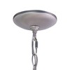 Vaxcel Monrovia 4 - Light Chandelier in  Brushed Nickel - 3 of 4