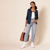 Women Cardigan Sweaters Long Sleeve Crewneck Cardigans Lightweight Open Front Sweater Casual Tops Fall - 3 of 4