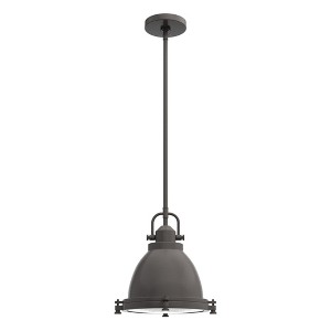 Hunter Fans Bridgemoor 1 - Light Pendant in  Noble Bronze - 1 of 2