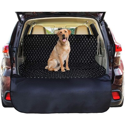 Dog Vehicle Cargo Liner Cover Waterproof Material with Side Walls Protectors #C Non Slip Backing Oclot Pet Dog Cargo Liner for SUVs and Cars