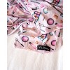 Lev Baby Buttery Soft Viscose from Bamboo Swaddle Blanket – Makeup Print Pink – 44x44 inches - 4 of 4