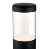 John Timberland Nicola 20" High Black LED Landscape Bollards Set of 2 - 2 of 4