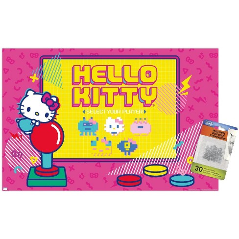 Hello Kitty - Patterns Wall Poster, 22.375 x 34 