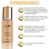 GLO24K Eye Serum With 24k Gold, Hyaluronic Acid, And Vitamins A, C, E Potent Formula For Delicate Skin Around The Eyes - 4 of 4