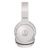 Audio-Technica ATH-S220BT Wireless On-Ear Headphones (White) - image 2 of 4