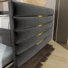 Sapphtopaz Twin Comfortable and Simple Design Bed Frame Daybed with Trundle Bedroom Furniture, No Box Spring Needed - 2 of 4