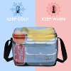 Tirrinia 7.8L Insulated Lunch Bag for Mens Womens Kids, Leakproof Thermal Reusable Lunch Boxes and Totes for Office Work School Picnic Camping Beach - 2 of 4