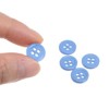 Unique Bargains Resin Craft Snap Round Flat 4-Hole Sewing Buttons 50 Pcs - 4 of 4