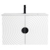 Pellabay Modern Bathroom Vanity with Fluted Circular Doors - Sink Included - 4 of 4