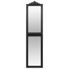 vidaXL Free-Standing Mirror Black 15.7"x63" - 3 of 4