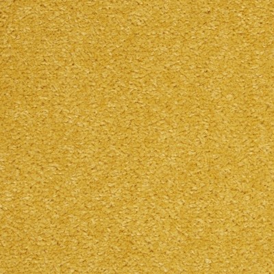 Yellow 4' x 6' Solid Synthetic Indoor/Outdoor Rug
