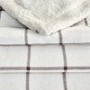 Plush Throw Blanket with Faux Shearling Reverse - Great Bay Home - 3 of 4