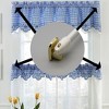 Evideco French Home Goods Adjustable Cafe Curtain Rods for Lightweight Voile Curtains - Easy Installation - image 2 of 4