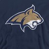 Men's Montana State University Distressed Primary Crewneck Sweatshirt - 2 of 4