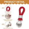 Unique Bargains Cotton Loop Metal Clothing Towel Storage Clips 4.3" 6 Pcs - 3 of 4