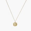 sanctuaire Dainty Sunburst Pendant Necklace Gold - 2 of 3