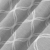 2pc 50"x84" Sun Zero Tikal Woven Ogee 100% Blackout Grommet Curtain Panel Pair Black - 4 of 4