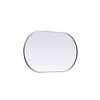 Elegant Lighting Metal Frame Oval Mirror 24x40 - 4 of 4