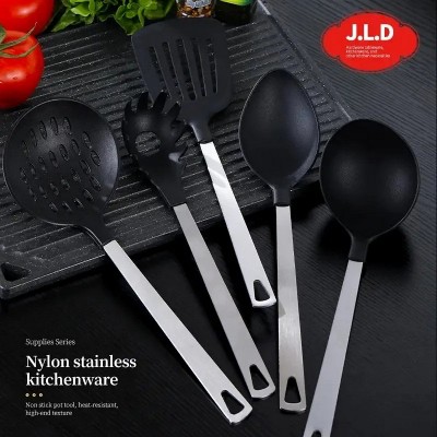 LunaLulinlk Cooking Utensil Set Premium 5 Piece Kitchen Utensil Set
