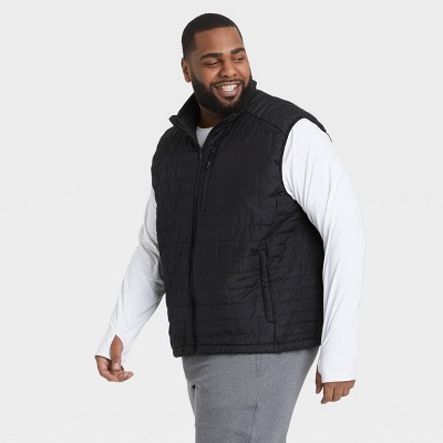 big and tall puffer vest