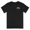 Mens Michelob Ultra Golf Club Black Colorway Front/Back Print T-Shirt - 2 of 4