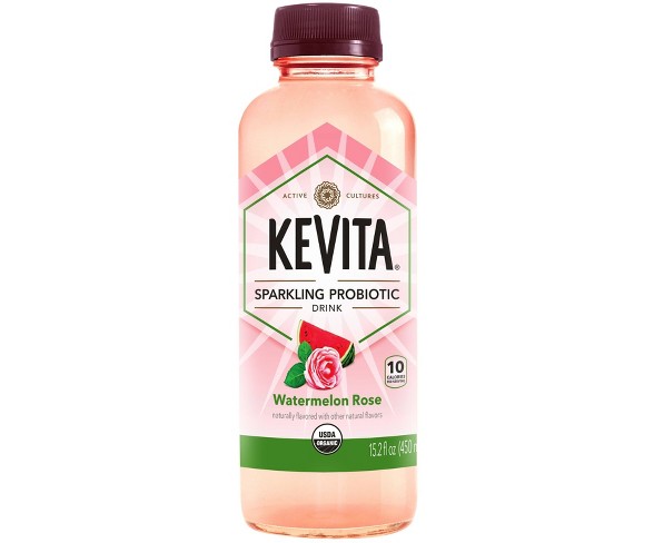 KeVita Watermelon Rose Kombucha - 15.2 fl oz