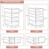 Sorbus Acrylic Organizer for Makeup, Organization and Storage, Art Supplies, Jewelry, Stationary - 2 of 4