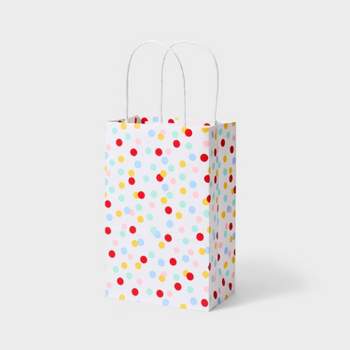 Dots on White Small Gift Bag - Spritz™