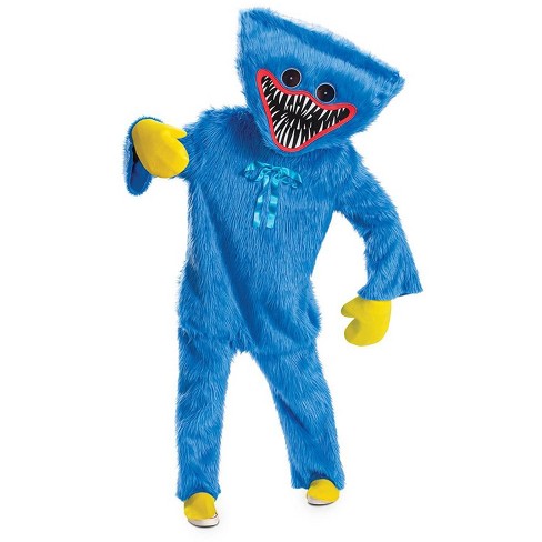 Disguise Huggy Wuggy Costume, Official Poppy Playtime Deluxe Kids Costume with Headpiece, Size (4-6) : Buy Online at Best Price in KSA - Souq is now