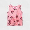 Toddler Girls' 4pc Minnie Mouse Solid Top and Bottom Set - Pink - image 4 of 4