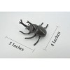 Collectible Wildlife Gifts | Beetle, Rhinoceros, Horned Stag Beetle, Dynastinae, Rubber Insect, Toy,  Realistic  Model, Gift,   5"   ABC17 B263 - 3 of 4