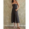Women's Boho Pattern Jumpsuit - By Together - 3 of 4