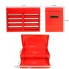 Metal Tool Chest With 5 Drawers 4 Wheels Adjustable Shelf 100KG Load Capacity Large Storage Space Toolbox - 3 of 4