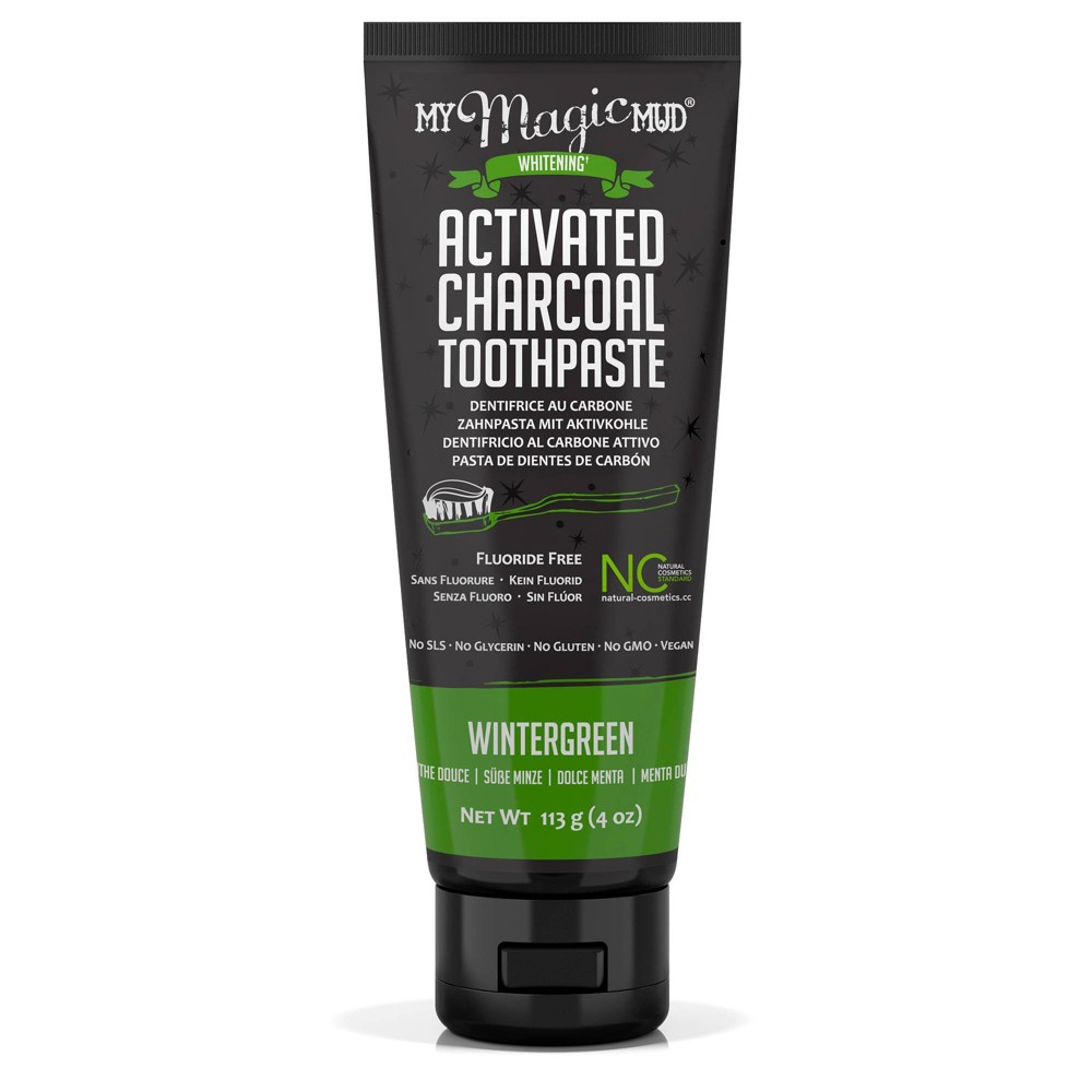 UPC 868656000146 product image for My Magic Mud Activated Charcoal Toothpaste Wintergreen - 4oz | upcitemdb.com