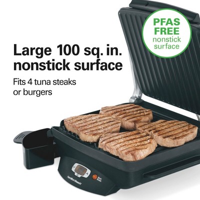 Hamilton Beach Black High Temp Indoor Grill