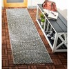 Courtyard CY8734 UV & Stain Resistant Non-Shedding Power Loomed Indoor/Outdoor Rugs - Safavieh - 2 of 4
